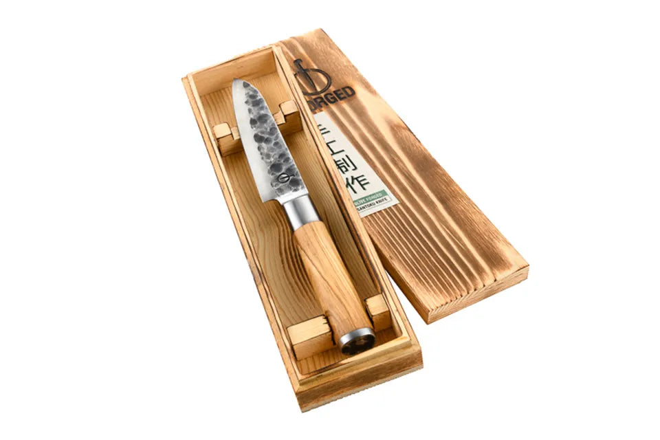 Olive Forged | Santoku 14 cm