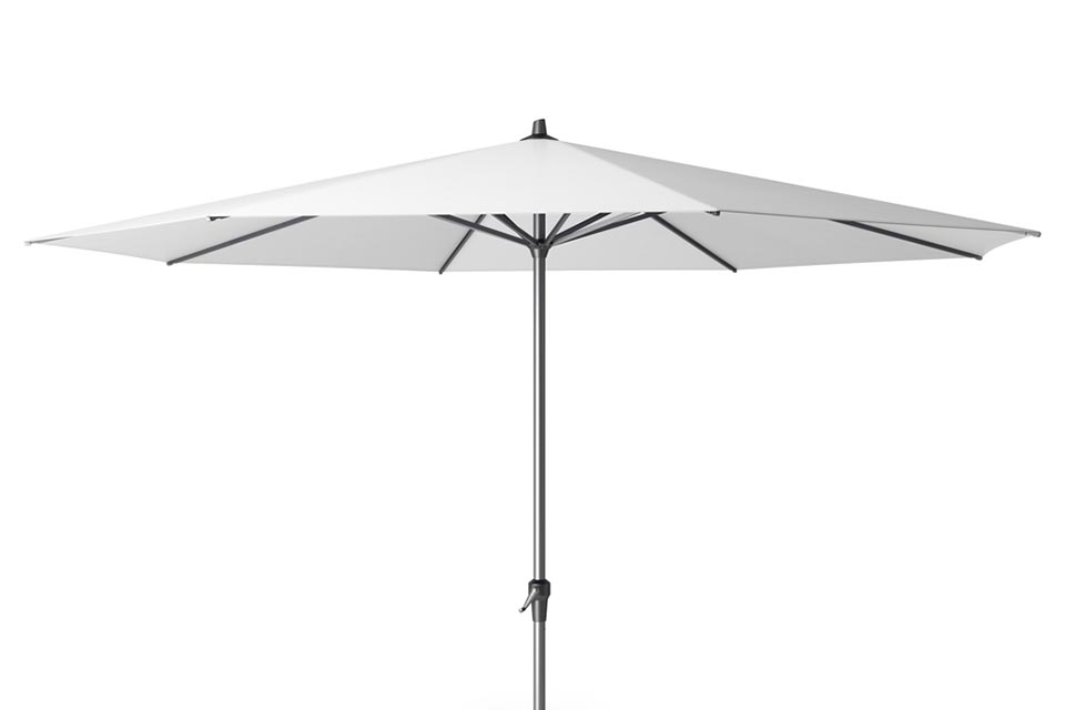 Platinum Sun & Shade | Riva Parasol Ø400 cm | Wit