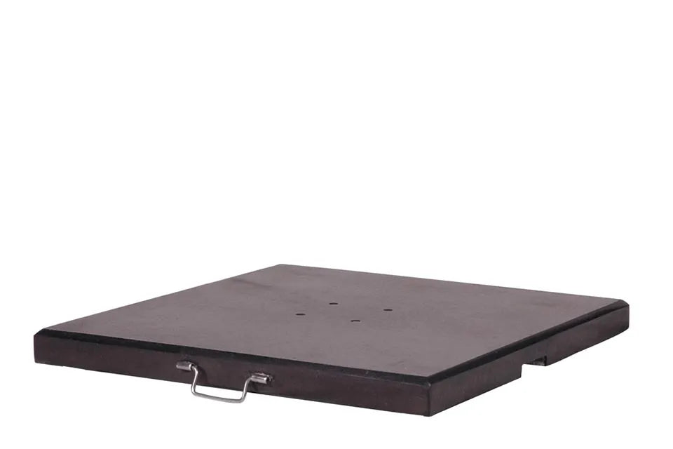 Platinum Sun & Shade | Milano Parasolvoet Graniet | 90 kg