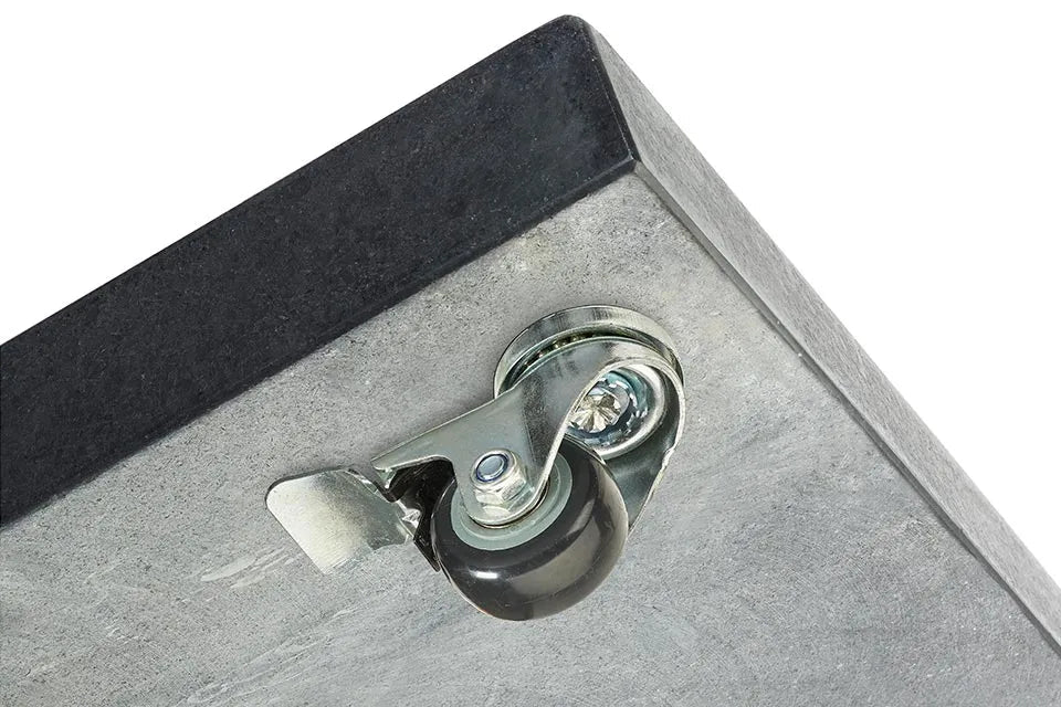 Platinum Sun & Shade | Salerno Parasolvoet Graniet met Wielen | 120 kg