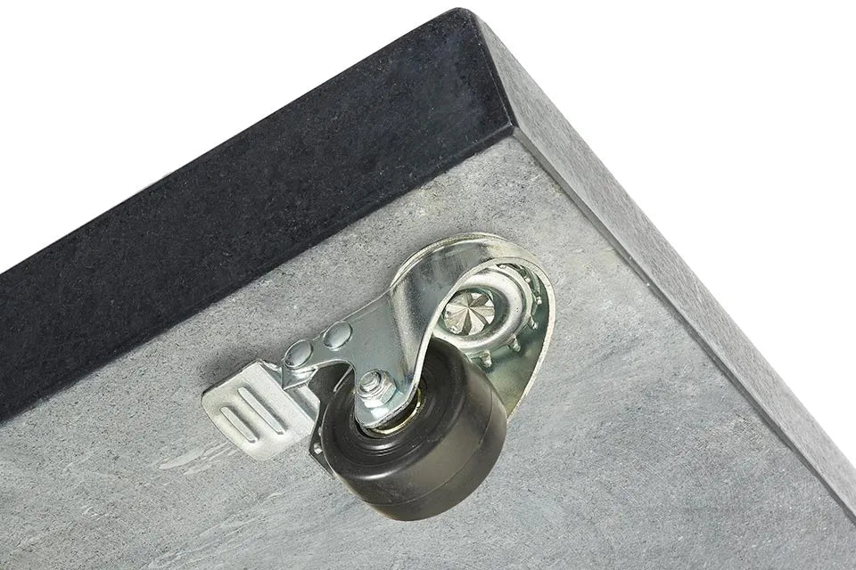 Platinum Sun & Shade | Salerno Parasolvoet Graniet met Wielen | 90 kg