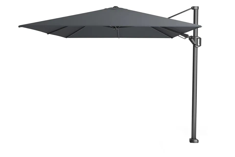 Platinum Sun & Shade | Challenger T² Zweefparasol 350 x 260 cm | Antraciet
