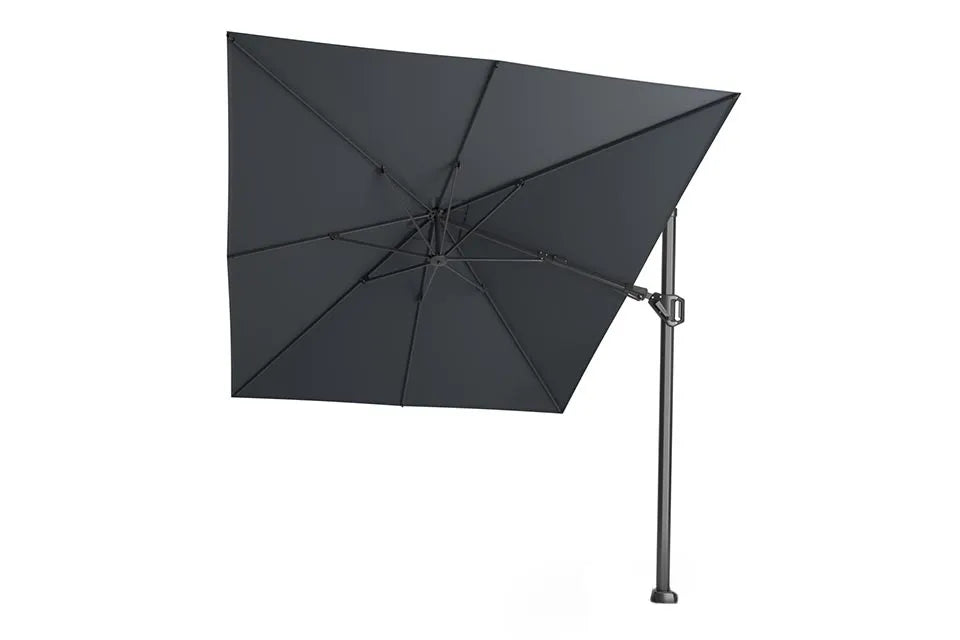 Platinum Sun & Shade | Challenger T² Zweefparasol 350 x 260 cm | Antraciet