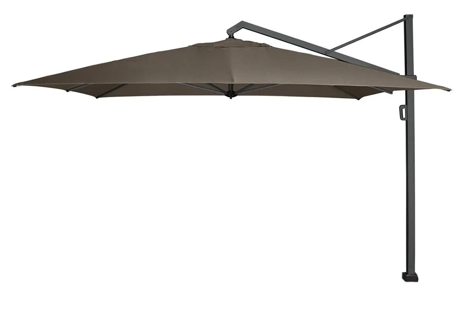 Platinum Sun & Shade | Icon Zweefparasol Premium 400 x 300 cm | Havana