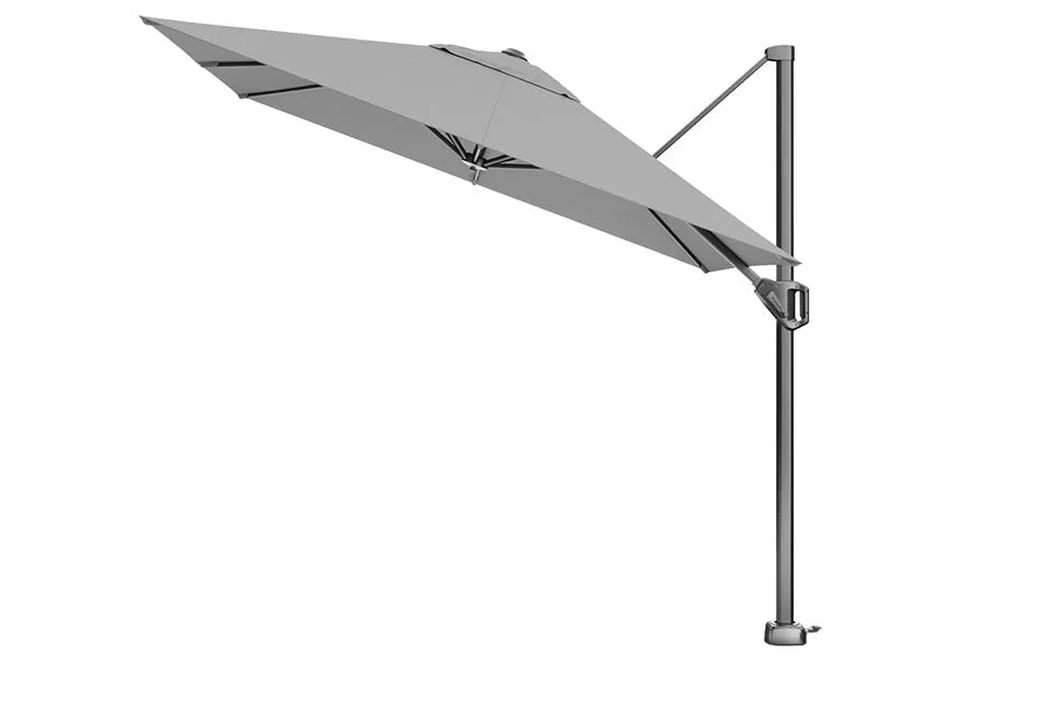 Platinum Sun & Shade | Voyager T¹ Zweefparasol 250 x 250 cm | Lichtgrijs