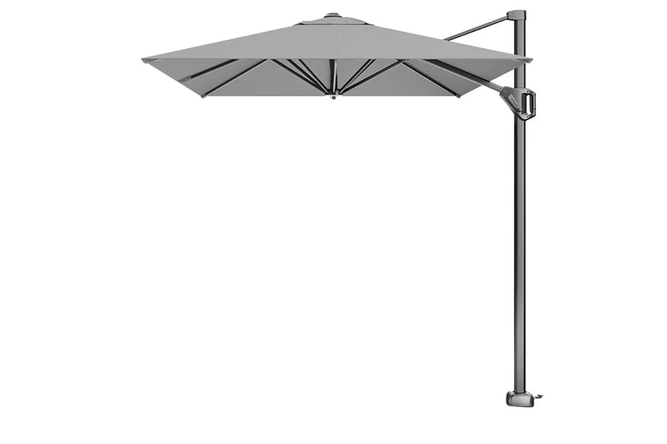 Platinum Sun & Shade | Voyager T¹ Zweefparasol 300 x 200 cm | Lichtgrijs