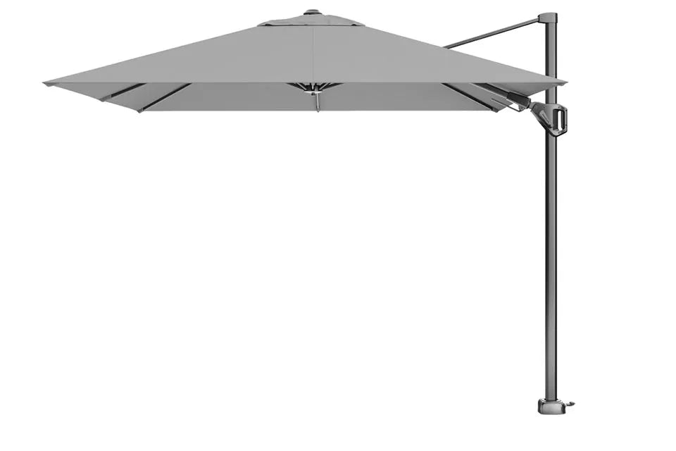 Platinum Sun & Shade | Voyager T² Zweefparasol 270 x 270 cm | Lichtgrijs
