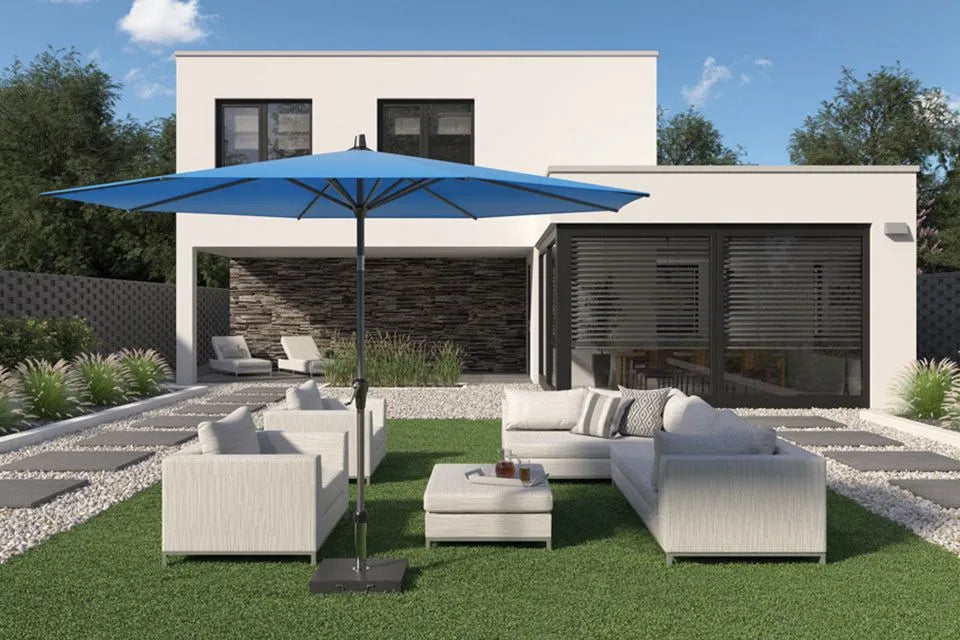 Platinum Sun & Shade | Riva Parasol Ø300 cm | Rood