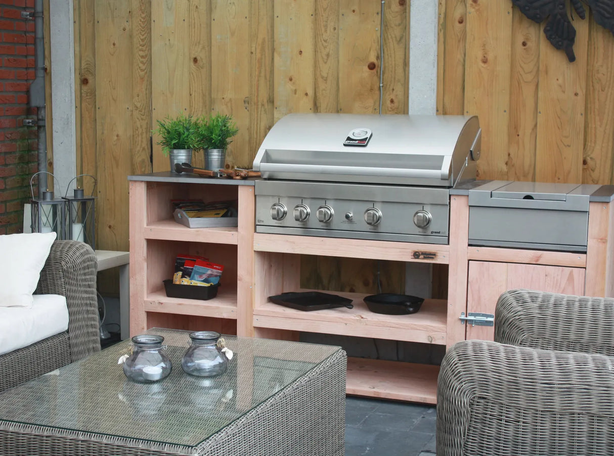 Grandhall | Sear Burner voor Inbouw BBQ