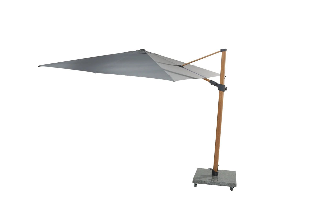 4 Seasons Outdoor | Siesta Premium Parasol 300 x 300 cm | Houtlook-Charcoal
