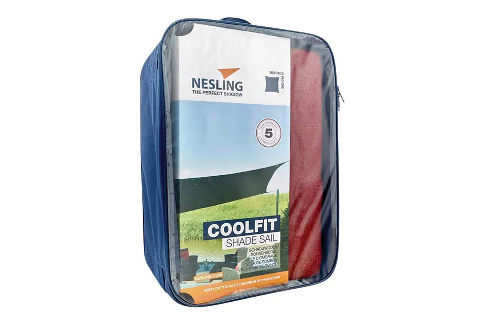 Platinum Sun & Shade | Coolfit Schaduwdoek Vierkant 500 x 500 cm | Greige