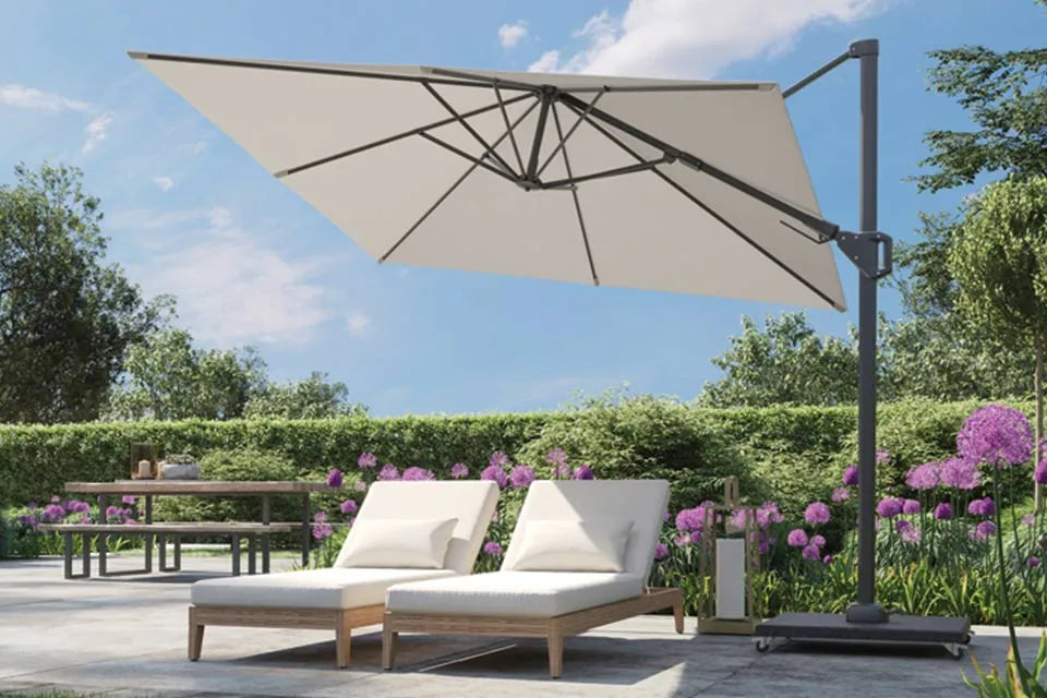 Platinum Sun & Shade | Voyager T² Zweefparasol 270 x 270 cm | Manhattan