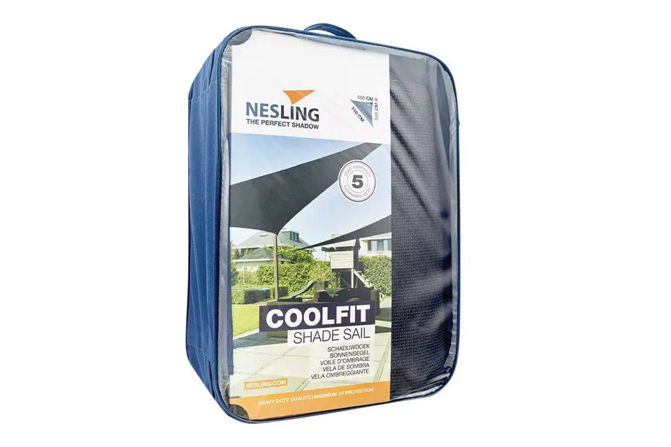 Platinum Sun & Shade | Coolfit Schaduwdoek Driehoek 90° 500 x 500 x 710 cm | Black