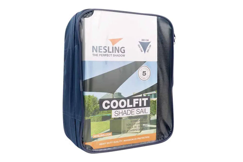 Platinum Sun & Shade | Coolfit Schaduwdoek Driehoek 500 x 500 x 500 cm | Black