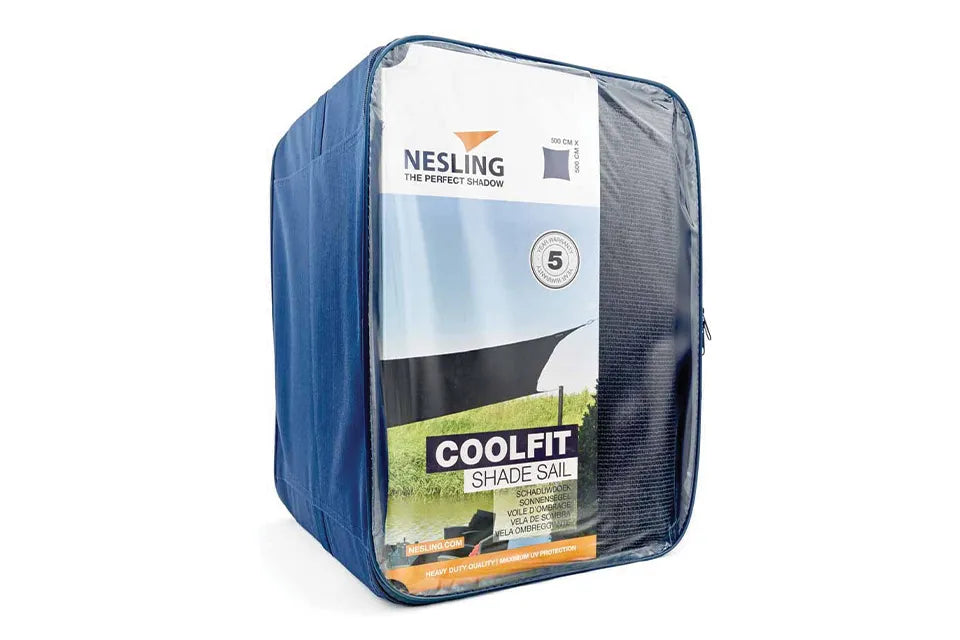 Platinum Sun & Shade | Coolfit Schaduwdoek Vierkant 500 x 500 cm | Black