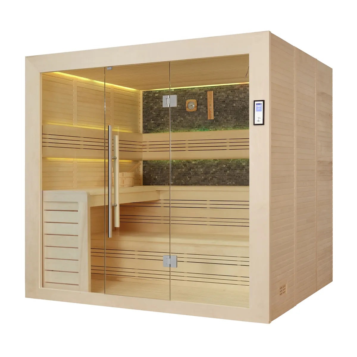 Fonteyn | Luxor 200 Sauna Compleet | Black Stone