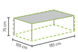 Winza | Tafelhoes Premium 185 x 105 x 75 cm