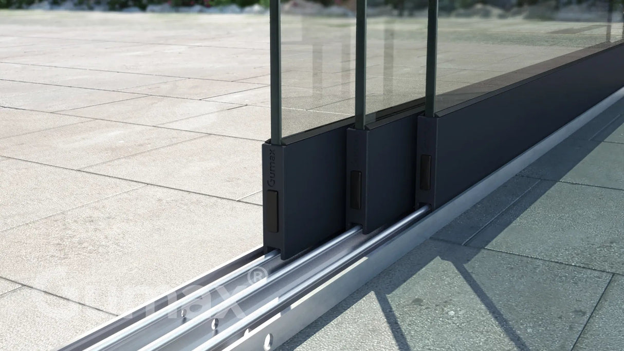 Tuinmaximaal | Glazen Schuifwand 2940 mm - 3 Rail