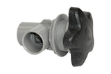 Passion | On/Off Turn Valve - 1 S x 1" S, Star Handle, Black