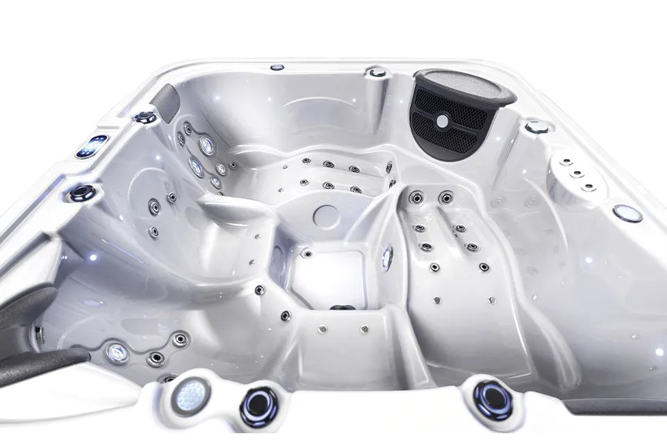 Tropic Spas | Montego Spa | Sterling White with Grey