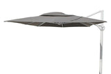 4 Seasons Outdoor | Siesta Zweefparasol Premium 300 x 400 cm | Wit-Charcoal