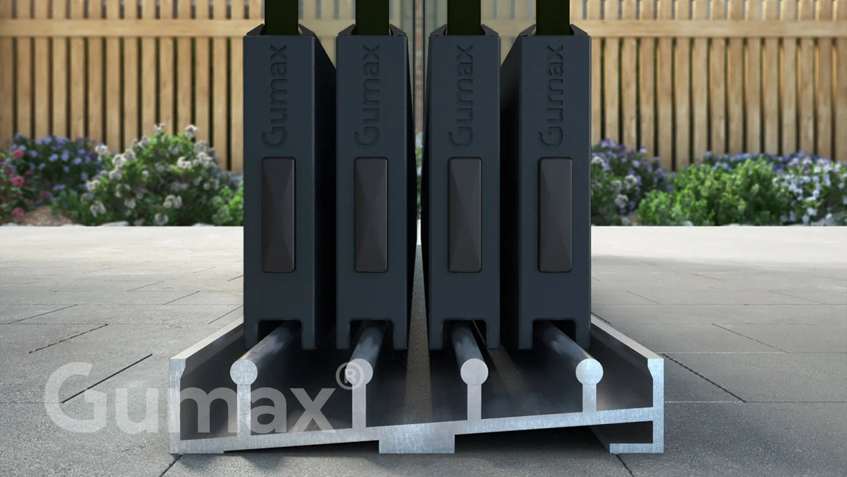 Tuinmaximaal | Glazen Schuifwand 3920 mm - 4 Rail