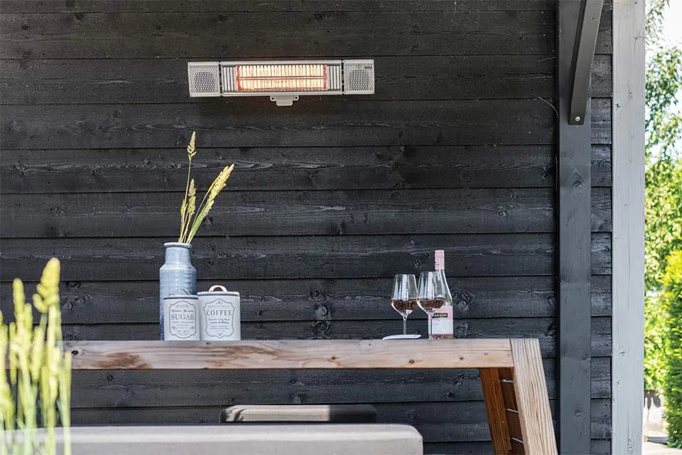Eurom | Heat and Beat Grijs | Infrarood Verwarming