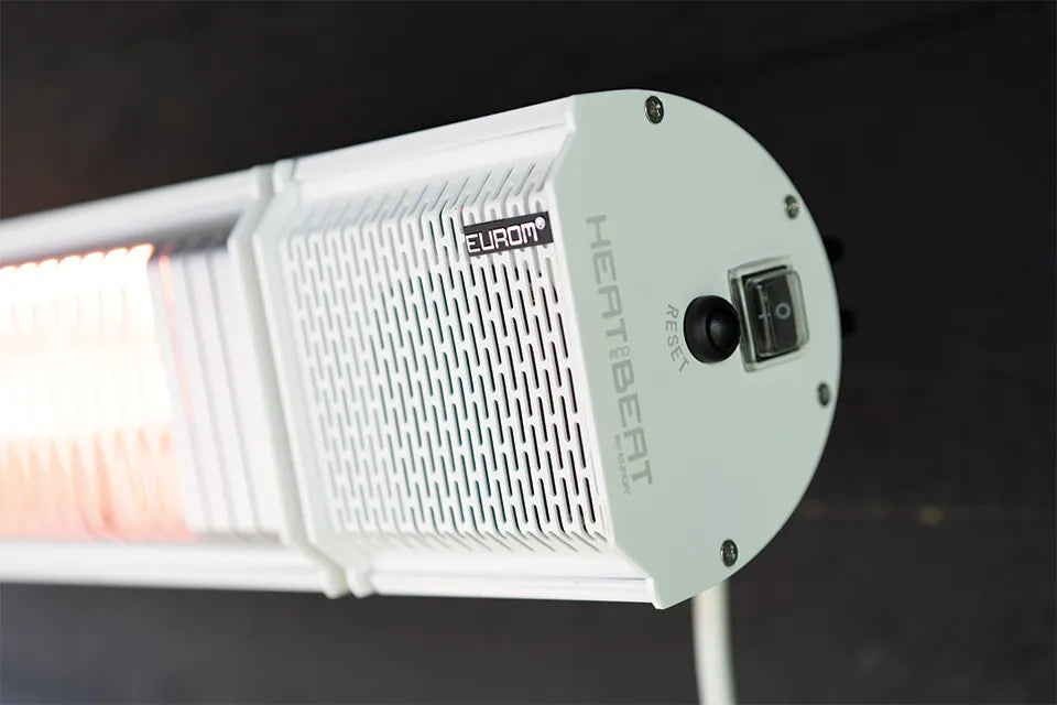Eurom | Heat and Beat Wit | Infrarood Verwarming
