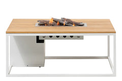 Cosi | Cosiloft 120 | White Frame | Teak Top