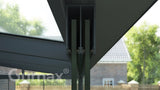 Tuinmaximaal | Glazen Schuifwand 1960 mm - 2 Rail