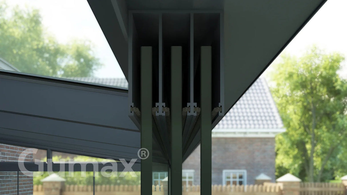 Tuinmaximaal | Glazen Schuifwand 2940 mm - 3 Rail