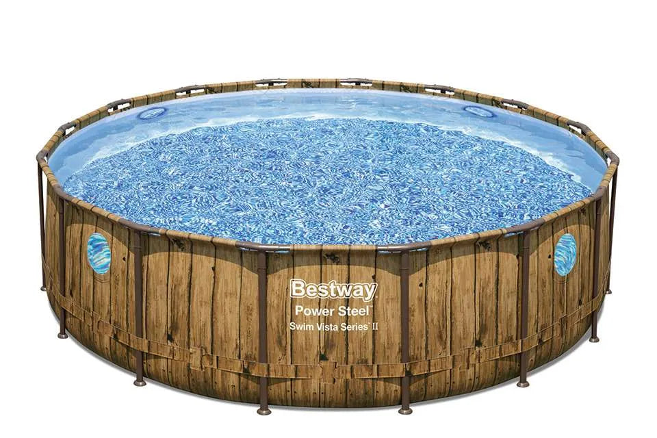 Bestway | Power Steel Vista Zwembad Ø 488 x 122 cm