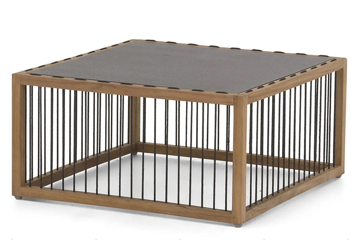Apple Bee | La Croix Koffietafel 70 x 70 x 35 cm | Concrete Tafelblad
