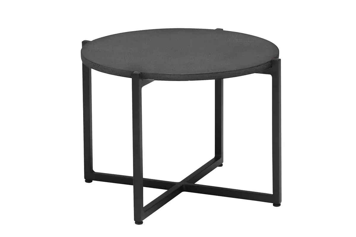 Apple Bee | Soul Koffietafel Ø 54 x 37 cm | Lava-Black