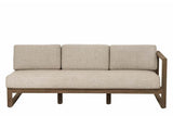 Apple Bee | Antigua Loungebank 3-zits Rechts | Coastal Teak