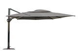 4 Seasons Outdoor | Hacienda Zweefparasol 300 x 400 cm | Charcoal
