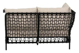 Apple Bee | Pure Loungebank 2-zits Rechts | Black Grey
