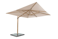 4 Seasons Outdoor | Hacienda Parasol 300 x 400 cm | Houtlook-Sand