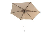 4 Seasons Outdoor | Azzurro Parasol Ø300 cm | Wenge Frame Beach