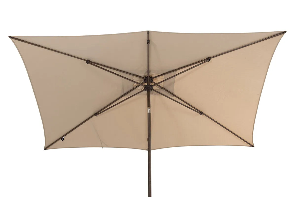 4 Seasons Outdoor | Azzurro Parasol 200 x 300 cm | Wenge Frame Beach