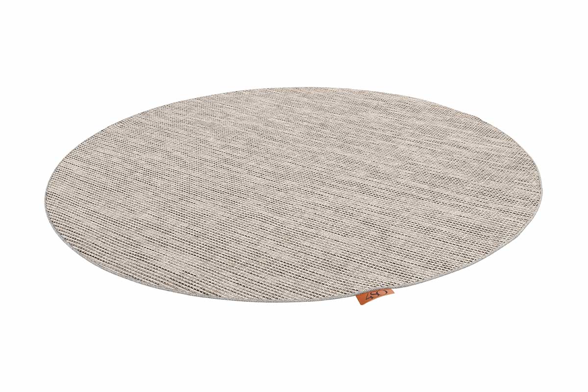 4 Seasons Outdoor | Outdoor Vloerkleed Ø200 cm | Slate