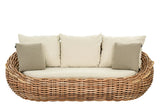 Apple Bee | Cocoon Loungebank | Mocca-Bouclé Cream