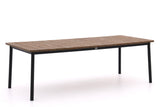 Apple Bee | Milou Tuintafel 240 x 100 cm | Teak-Black (Nieuw)