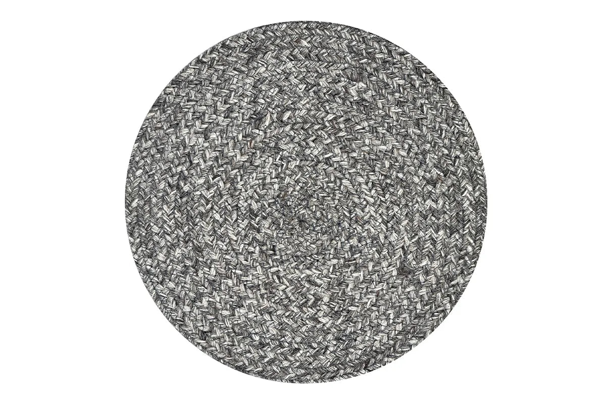 Apple Bee | Swirl Outdoor Vloerkleed Ø300 cm | Darkgrey