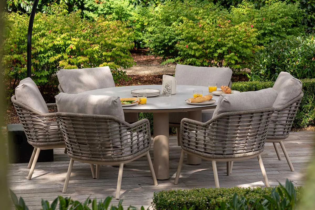Taste by 4 Seasons | Puglia Low Diningset | Latte
