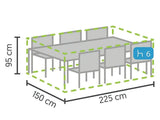 Winza | Tuinsethoes Premium 225 x 150 x 95 cm