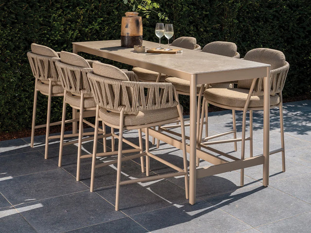 Taste by 4 Seasons | Calma High Diningset | Latte