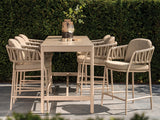 Taste by 4 Seasons | Calma High Diningset | Latte
