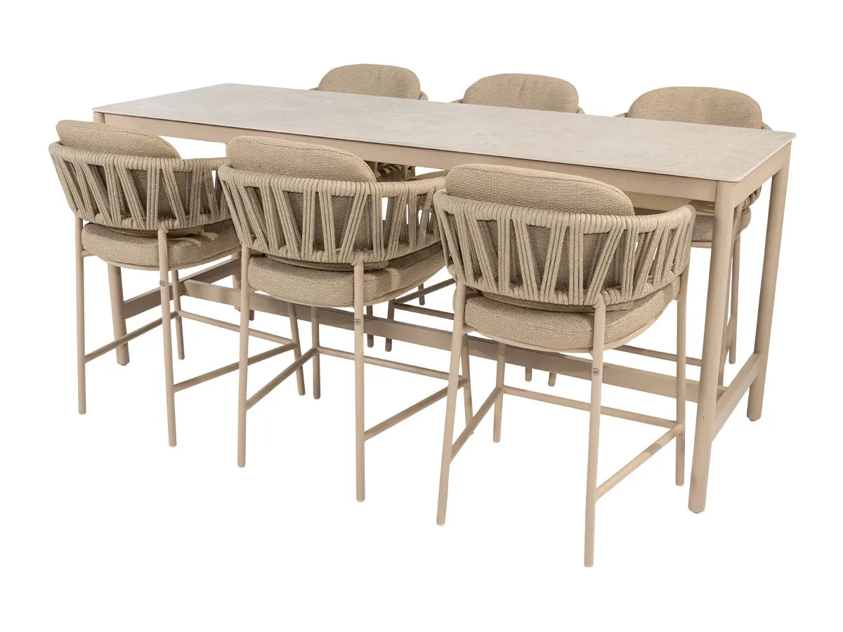 Taste by 4 Seasons | Calma High Diningset | Latte