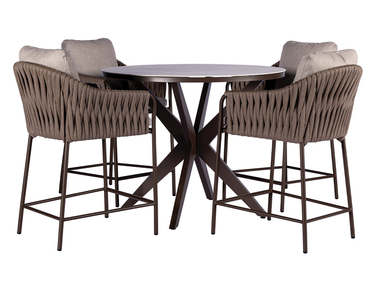 YOI | Hydra-Calma High Diningset | Bronze